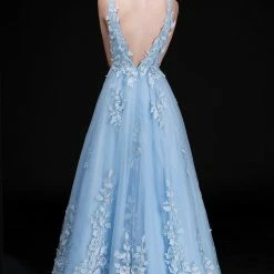 In Stock Glass Slipper Formals 1495 Size 12 Ivory Floral Embellished Wedding Dress A Line Applique Ballgown Dresses