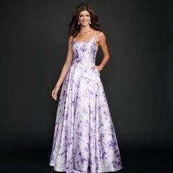 Ballgown Dresses Nina Canacci 1527 Long Ballgown Prom Pageant Gown Wedding Dress Corset