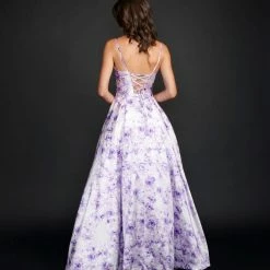 Ballgown Dresses Nina Canacci 1527 Long Ballgown Prom Pageant Gown Wedding Dress Corset