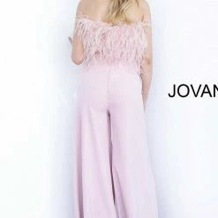 Jumpsuits & Rompers Jovani 1542 Long Wide Leg Prom Pageant Jumpsuit Ostrich Feather Jump Suit 17 Jumpsuits & Rompers Jovani 1542 Long Wide Leg Prom Pageant Jumpsuit Ostrich Feather Jump Suit