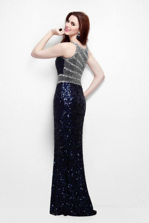 In Stock Primavera Couture 1576 Long Sequin Fitted Prom Dress In Midnight Size 0 4 In Stock Primavera Couture 1576 Long Sequin Fitted Prom Dress In Midnight Size 0