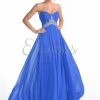 In Stock CLEARANCE Envious Couture 16043 Size 6 Royal Blue Prom Dress Pageant Gown