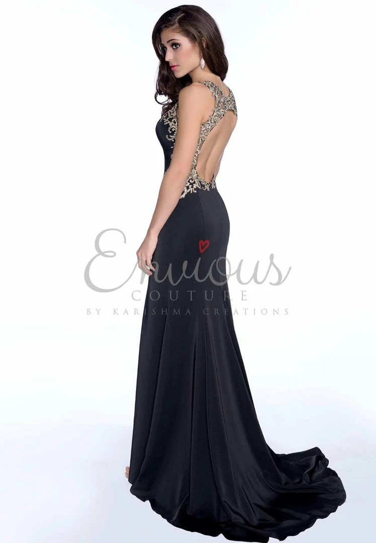 In Stock Envious Couture 16093 Size 4 Black Prom Dress Pageant Gown 4 In Stock Envious Couture 16093 Size 4 Black Prom Dress Pageant Gown