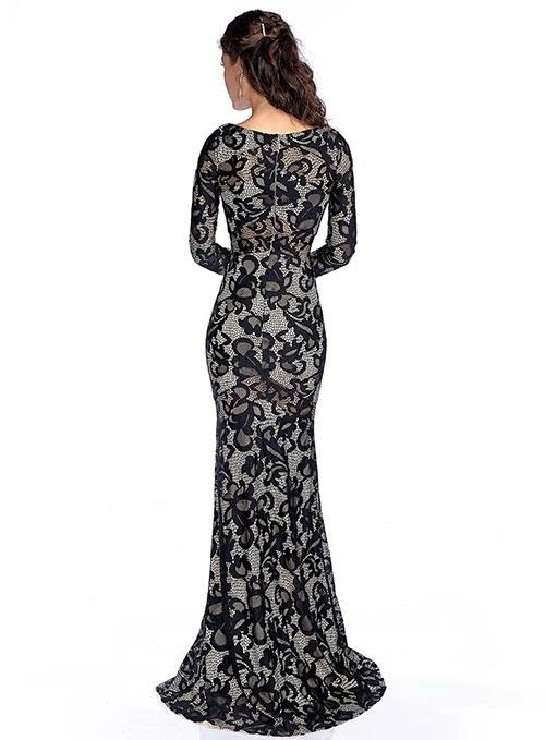 In Stock Envious Couture 16169 Size 2, 12 Long Sheer Lace Formal Evening Dress Sleeves Long Sleeve Dresses 5 In Stock Envious Couture 16169 Size 2, 12 Long Sheer Lace Formal Evening Dress Sleeves Long Sleeve Dresses