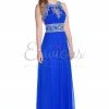 In Stock Envious Couture By Karishma Creations Style 16211 Size 2 In Royal Blue Backless Dresses