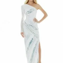 Ashleylauren Sequin Dresses Ashley Lauren 1839 One Shoulder Beaded Design Prom Dress Pageant Gown 10 Ashleylauren Sequin Dresses Ashley Lauren 1839 One Shoulder Beaded Design Prom Dress Pageant Gown