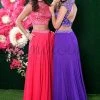 In Stock Envious Couture 17033 Size 12 Two Piece Chiffon Prom Dress Fuchsia Formal Gown 2 In Stock Envious Couture 17033 Size 12 Two Piece Chiffon Prom Dress Fuchsia Formal Gown