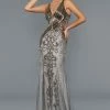 Stella Couture 20039 Long Liquid Beaded Formal Evening Gown Prom Dress Pageant
