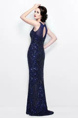 In Stock Primavera Couture Size 16 Midnight 1736 Prom Dress Pageant Gown