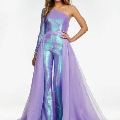 Ashley Lauren 1740 IN STOCK ALL COLORS Long Organza Overskirt Wire Hem Pageant Prom Layers