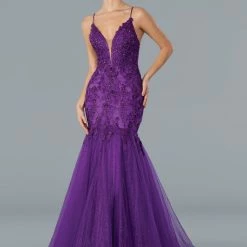 Mermaid Dresses Stella Couture 22043 Long Shimmer Mermaid Prom Dress Pageant Gown Bridal Wedding