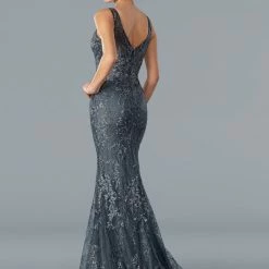 Stella Couture 22352 Long Fitted Shimmer Prom Pageant Dress Mermaid Dresses