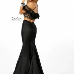 In Stock Envious Couture 18065 Size 12 Two Piece Off The Shoulder Lace Mermaid Prom Dress Mermaid Dresses