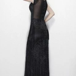 In Stock Primavera Couture 1973 Black Size 2 Prom Dress Pageant Gown