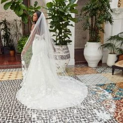 In Stock Mermaid Dresses Casablanca Beloved Maren BL359 Size 12 Sheer Floral Wedding Dress Bridal Gown 7 In Stock Mermaid Dresses Casablanca Beloved Maren BL359 Size 12 Sheer Floral Wedding Dress Bridal Gown