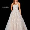Ballgown Dresses Amarra 20102 Long A Line Lace Ball Gown Prom Dress Formal Wedding Corset