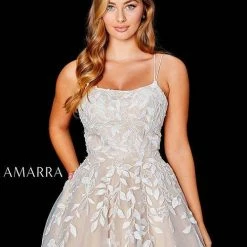 Ballgown Dresses Amarra 20102 Long A Line Lace Ball Gown Prom Dress Formal Wedding Corset