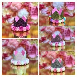 In Stock Sweet Wink Purple Glitter Flower Crown Baby Birthday Photoshoot Kids Confetti 10 In Stock Sweet Wink Purple Glitter Flower Crown Baby Birthday Photoshoot Kids Confetti