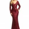 In Stock Johnathan Kayne 2020 Size 16 Sequin Velvet Prom Dress V Neck Pageant Dress Evening Gown