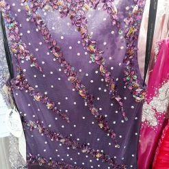 In Stock Milano Formals 1855 Size 0 Prom Dress Pageant Gown Formal High Neck Slit