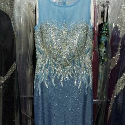 In Stock Precious Formals 46814 In English Blue Sequin High Neck Size 0 Prom Dress Long Sleeve Dresses 9 In Stock Precious Formals 46814 In English Blue Sequin High Neck Size 0 Prom Dress Long Sleeve Dresses