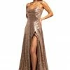 Discontinued Johnathan Kayne 2022 Cowl Neck Sequin Prom Dress Pageant Gown Ballgown Train Ballgown Dresses