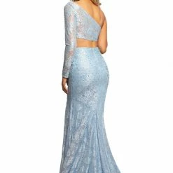 Discontinued Johnathan Kayne 2039 Two Piece Iridescent Shimmer Lace Prom Dress Pageant Gown 13 Discontinued Johnathan Kayne 2039 Two Piece Iridescent Shimmer Lace Prom Dress Pageant Gown