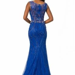 In Stock Johnathan Kayne 2042 Size 2, 4 Embellished Lace Fit Flare Prom Dress High Neckline Mermaid Dresses 9 In Stock Johnathan Kayne 2042 Size 2, 4 Embellished Lace Fit Flare Prom Dress High Neckline Mermaid Dresses