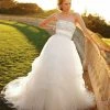In Stock Ballgown Dresses Casablanca Bridal 2052 Size 6 Ivory Pickups Wedding Dress Ballgown Strapless