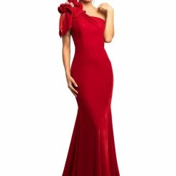 Mermaid Dresses Johnathan Kayne 2055 One Shoulder Bow Prom Dress Velvet Evening Pageant Gown 11 Mermaid Dresses Johnathan Kayne 2055 One Shoulder Bow Prom Dress Velvet Evening Pageant Gown