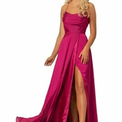 Discontinued Johnathan Kayne 2079 Maxi Slit Prom Dress Formal Pageant Evening Gown Corset Dresses