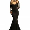 Discontinued Johnathan Kayne 2082 Long Sleeve Mermaid Prom Dress Pageant Gown Sheer Embellished Long Sleeve Dresses 1 Discontinued Johnathan Kayne 2082 Long Sleeve Mermaid Prom Dress Pageant Gown Sheer Embellished Long Sleeve Dresses