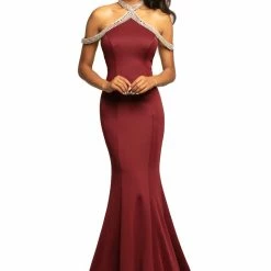 In Stock Johnathan Kayne 2085 Size 8 Long Mermaid Off ShoulderPageant Dress Evening Gown Mermaid Dresses