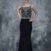 In Stock Nina Canacci 2166 Size 10 Long Fitted Sheer Embellished Prom Dress Formal Gown 1 In Stock Nina Canacci 2166 Size 10 Long Fitted Sheer Embellished Prom Dress Formal Gown