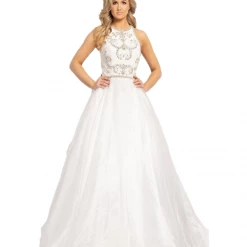 Discontinued Johnathan Kayne 2175 Long Velvet Ballgown Prom Dress High Neck Pageant Gown Ballgown Dresses