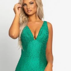 In Stock Johnathan Kayne 2183 Size 8 Aqua Short Cocktail Dress V Neck Crystal Embellished Stretch Lycra 22 In Stock Johnathan Kayne 2183 Size 8 Aqua Short Cocktail Dress V Neck Crystal Embellished Stretch Lycra