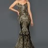Stella Couture 22036 Long Fitted Sequin Beaded Pageant Dress Prom Gown Formal