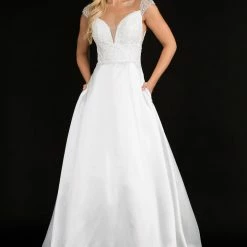 Ballgown Dresses Nina Canacci 2300 Long Ballgown Prom Pageant Gown Wedding Dress