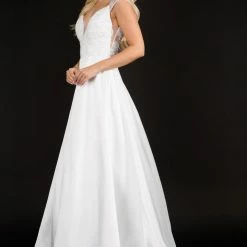 Ballgown Dresses Nina Canacci 2300 Long Ballgown Prom Pageant Gown Wedding Dress