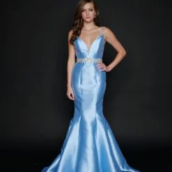Nina Canacci 2318 Long Mermaid Prom Pageant Gown