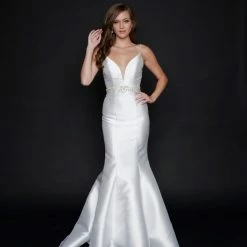 Nina Canacci 2318 Long Mermaid Prom Pageant Gown