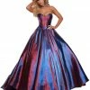 In Stock Johnathan Kayne 2411 Size 8 Long A Line Ballgown Corset Prom Dress Shimmer Formal
