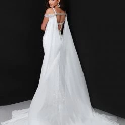 In Stock Johnathan Kayne 2413 Size 6 Long Sequin Dress Off The Shoulder Cape Pageant Gown Formal 11 In Stock Johnathan Kayne 2413 Size 6 Long Sequin Dress Off The Shoulder Cape Pageant Gown Formal