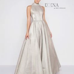 Discontinued Mac Duggal Cassandra Stone 25957A Pleated Ballgown Shimmer Prom Dress Choker Ballgown Dresses 20 Discontinued Mac Duggal Cassandra Stone 25957A Pleated Ballgown Shimmer Prom Dress Choker Ballgown Dresses