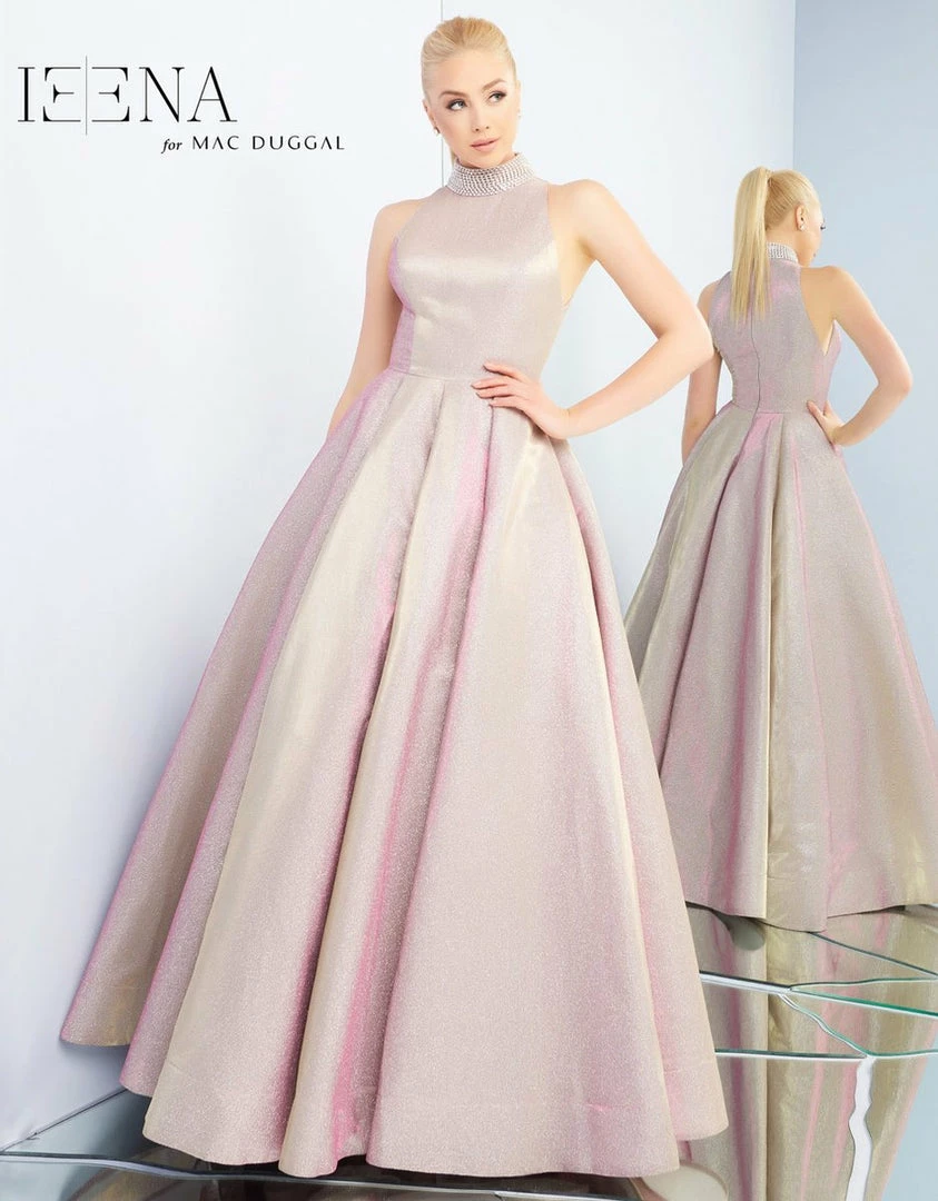 Discontinued Mac Duggal Cassandra Stone 25957A Pleated Ballgown Shimmer Prom Dress Choker Ballgown Dresses 9 Discontinued Mac Duggal Cassandra Stone 25957A Pleated Ballgown Shimmer Prom Dress Choker Ballgown Dresses