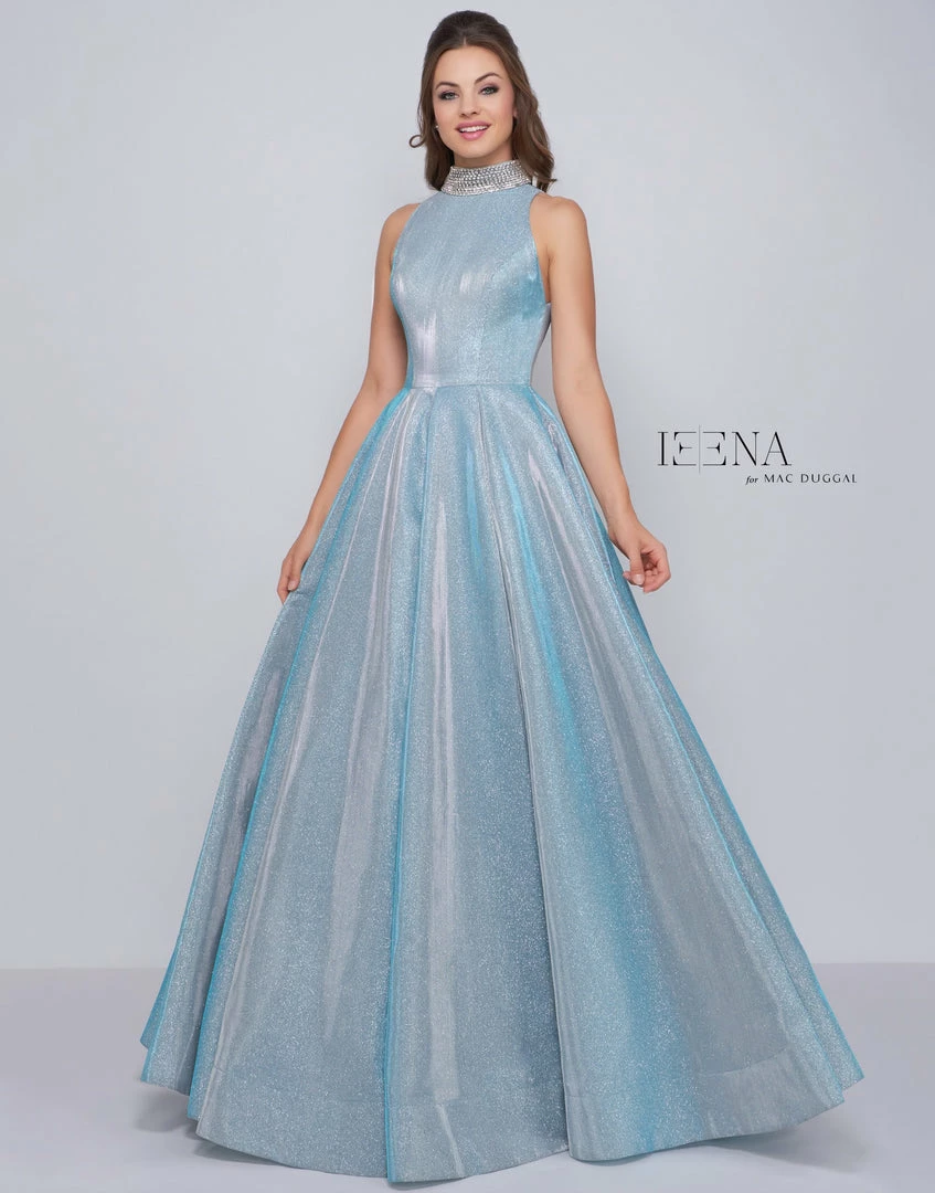 Discontinued Mac Duggal Cassandra Stone 25957A Pleated Ballgown Shimmer Prom Dress Choker Ballgown Dresses 4 Discontinued Mac Duggal Cassandra Stone 25957A Pleated Ballgown Shimmer Prom Dress Choker Ballgown Dresses