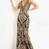 Discontinued Jovani 2669 Long Fitted Sequin Prom Dress Formal Mermaid Evening Gown 2 Discontinued Jovani 2669 Long Fitted Sequin Prom Dress Formal Mermaid Evening Gown
