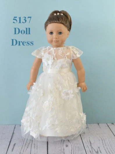 Rosebuds 5137 Doll Dress Matches Rosebuds Flower Girl Dress 5137 3 Rosebuds 5137 Doll Dress Matches Rosebuds Flower Girl Dress 5137
