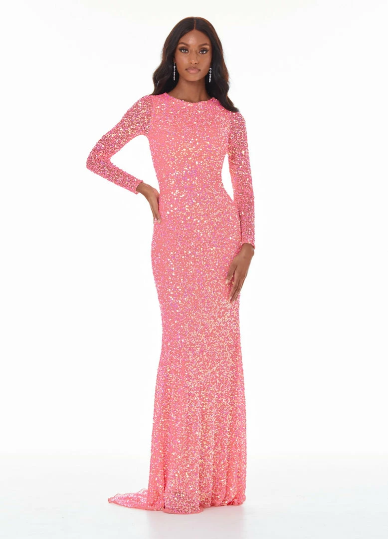 Ashleylauren Sequin Dresses Ashley Lauren 1985 Navy Evening Dress Sheer Long Sleeves Beaded Prom Dress Pageant Gown 10 Ashleylauren Sequin Dresses Ashley Lauren 1985 Navy Evening Dress Sheer Long Sleeves Beaded Prom Dress Pageant Gown