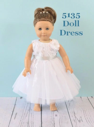 Rosebuds 5135 Doll Dress Matches Rosebuds Flower Girl Dress 5135 3 Rosebuds 5135 Doll Dress Matches Rosebuds Flower Girl Dress 5135